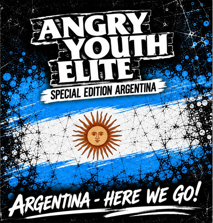 ANGRY YOUTH ELITE – Special Edition Argentina, Cover